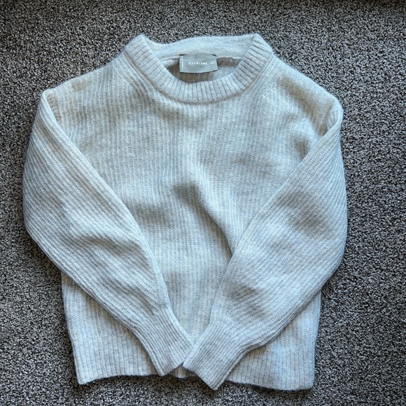 Everlane Alpaca Cocoon Crew Sweater - Picture 2 of 5